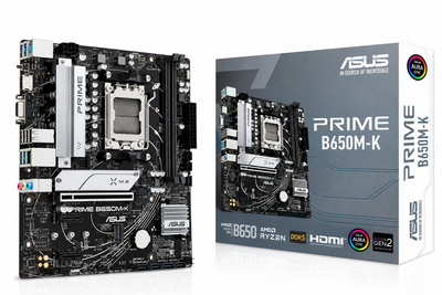 ASUS PRIME B650M-K AMD AM5 Micro-ATX DDR5 Motherboard
