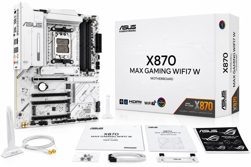 Buy Asus X870 Max Gaming Wifi7 W Motherboard in Pakistan