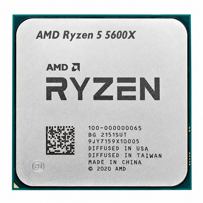 AMD Ryzen 5 5600X 6-Core 12-Thread Desktop Processor – 3.7GHz AM4 CPU