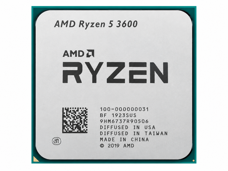 AMD Ryzen 5 3600 6-Core 12-Thread Desktop Processor – 3.6GHz AM4 CPU