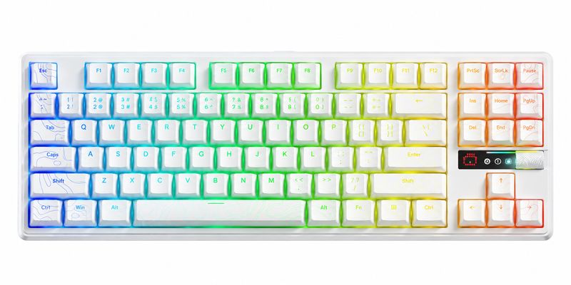 AULA F87 Pro V2 Wireless Mechanical Gaming Keyboard – RGB, Hot-Swappable & Compact TKL