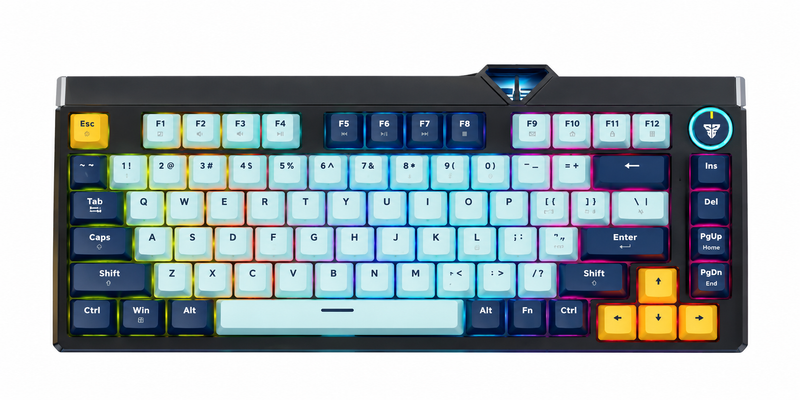 Fantech Atom 81 Mizu Edition Mechanical Keyboard – Sky Blue (Blue Switch)