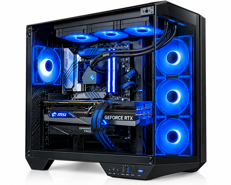 P2-2.1 | Buy Ryzen 9900X with Dual RTX 4090 Professional PC Build in Pakistan