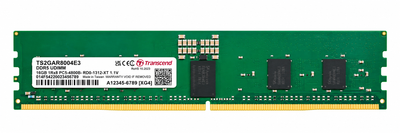 Transcend 32GB (1x32GB) 6400MHz CL52 DDR5 DRAM Memory