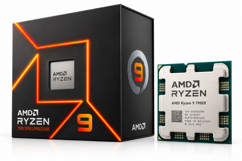 Buy AMD Ryzen 9 7900X Desktop Processor – Box in Pakistan