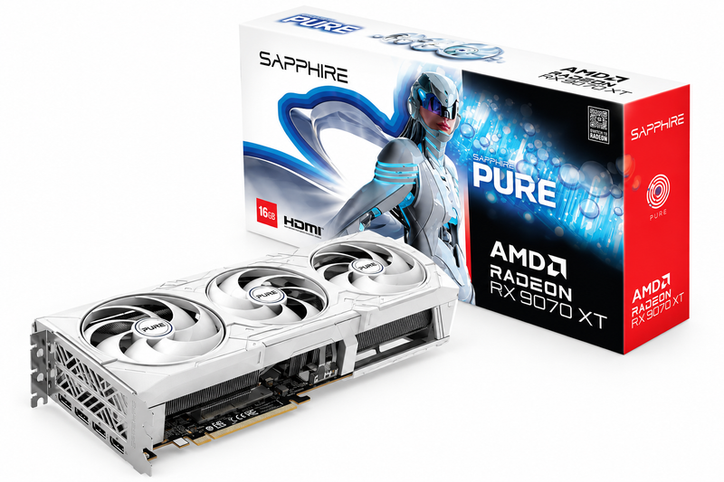 Buy Sapphire Pure AMD Radeon RX 9070 XT Gaming OC Graphics Card in Pakistan