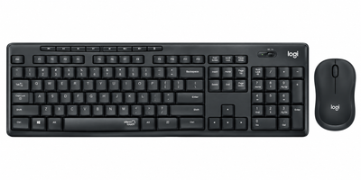 Logitech MK295 Silent Wireless Mouse & Keyboard Combo – Full Numpad