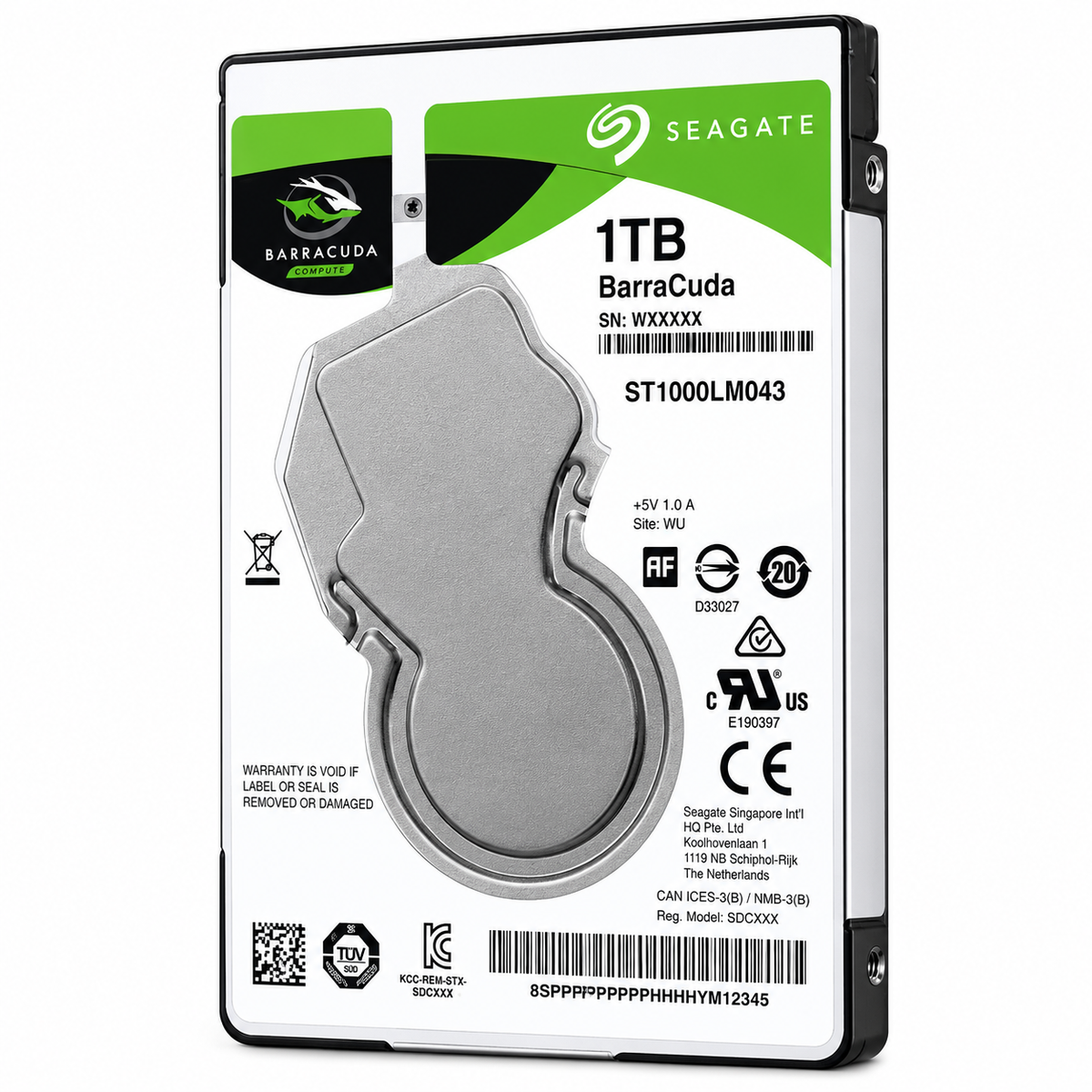 Seagate BarraCuda 1TB 2.5-Inch SATA Internal Hard Drive