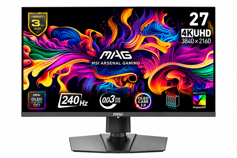 MSI MAG 272UP QD-OLED X24 240Hz Gaming Monitor