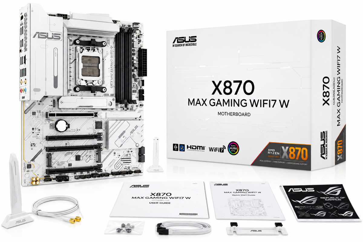 Buy Asus X870 Max Gaming Wifi7 W Motherboard in Pakistan