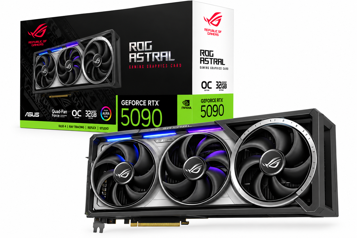 Buy Asus ROG Astral GeForce RTX 5090 32GB GDDR7 OC Edition Graphics Card in Pakistan