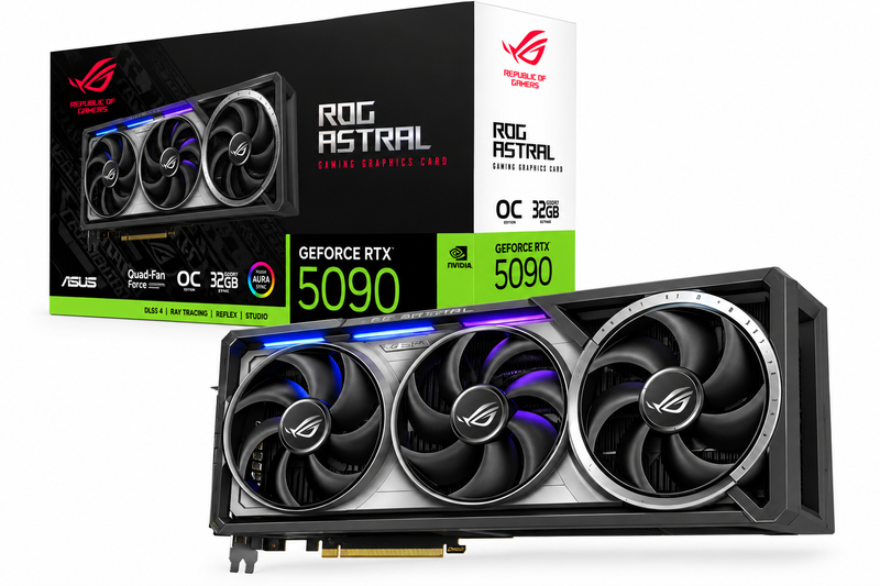 Buy Asus ROG Astral GeForce RTX 5090 32GB GDDR7 OC Edition Graphics Card in Pakistan