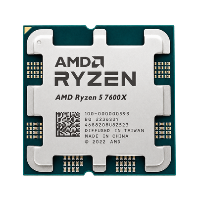 AMD Ryzen 5 7600X 6-Core 12-Thread Desktop Processor – AM5 CPU