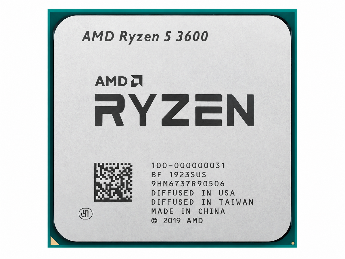 AMD Ryzen 5 3600 6-Core 12-Thread Desktop Processor – 3.6GHz AM4 CPU