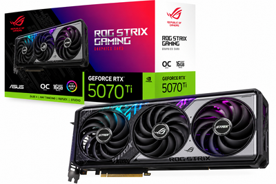 ASUS ROG Strix GeForce RTX 5070 Ti OC 16GB GDDR7 Graphics Card
