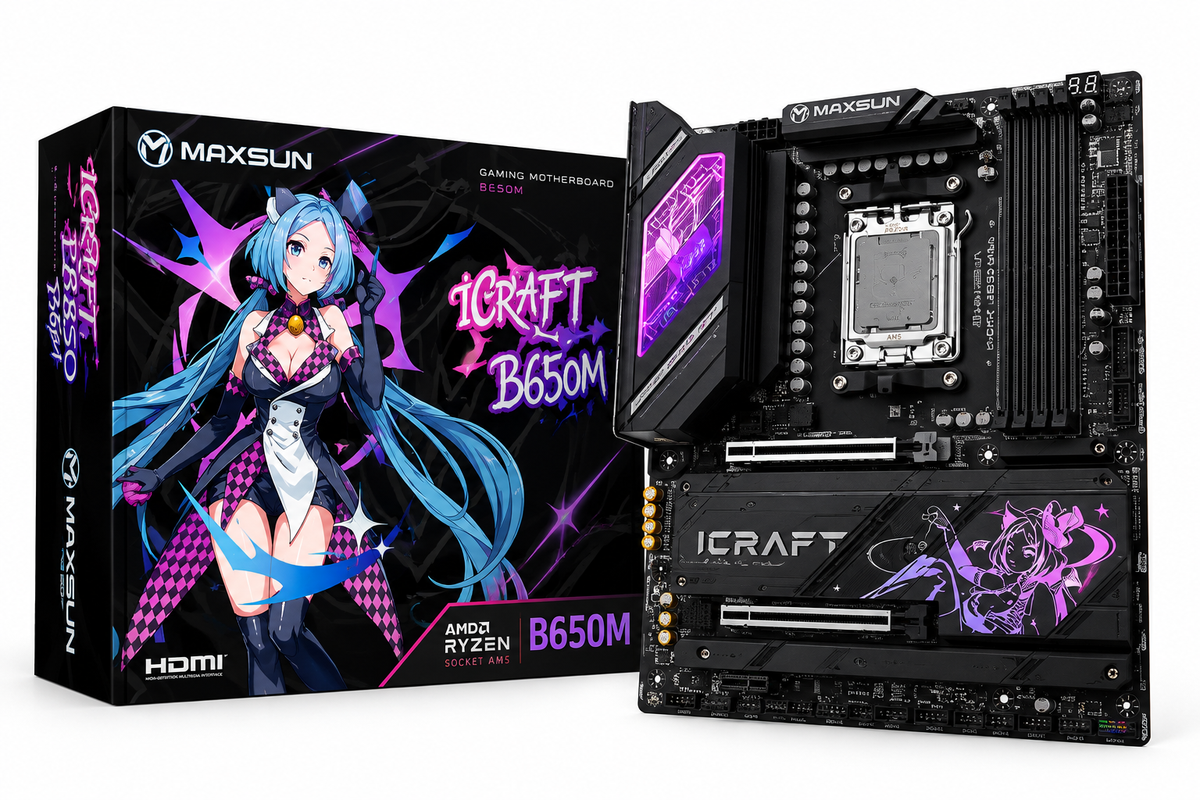 Buy Maxsun MS-iCraft B850 AIGA Motherboard in Pakistan