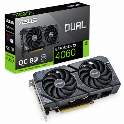 ASUS Dual GeForce RTX 4060 OC Edition 8GB GDDR6 Graphics Card